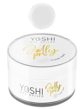 shumee Yoshi Builder Gel Jelly PRO Gel UV LED prekrivajoči gel Ivory 50 ml