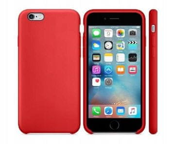 shumee Rdeč zaščitni silikonski ovitek za iPhone 6