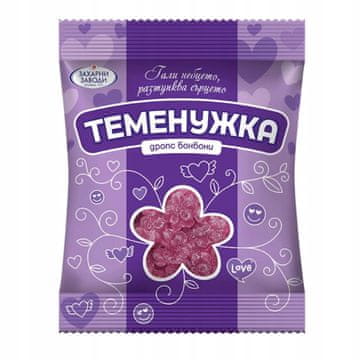 Zaharni Zavodi Vijolični trdi bonboni 90 g - aromatični bonboni, klasičen okus