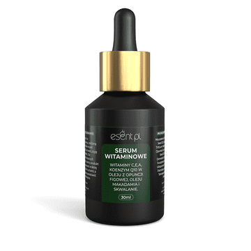 éS vitaminski serum (C, E, A, Q10, opuncija, skvalan) 30 ml