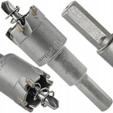 VORFAL Karbidni sveder za luknje za kovino in les 25 mm