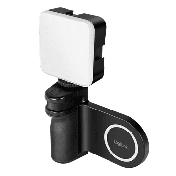shumee Držalo za selfije z LED svetilko za telefon, magnetni daljinski upravljalnik BT 5.2 MagSafe USB