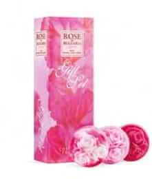 BioFresh Darilni set za ženske. 3 mila z vrtnico 90 g v elegantni škatli.