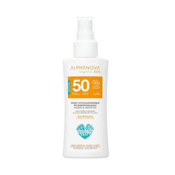 Alphanova Alphanova Sun, potovalna krema za sončenje v spreju, SPF50+, 90 g
