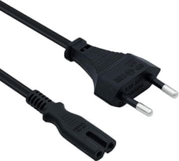 shumee Napajalni kabel CEE7/16 v IEC C7, črn, 1,8 m - LogiLink CP092
