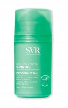 SVR SVR Spirial Roll-On rastlinski antiperspirant roll-on brez alkohola 24 ur 50 ml