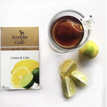 shumee Kericho gold Specialty čaj z limono in limeto