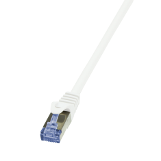 shumee PrimeLine patchcord, LAN kabel, omrežni kabel, patch kabel, kat. 7, S/FTP, bel, 2 m