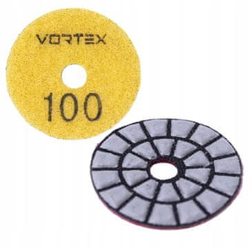 shumee Diamantni polirni disk z ježkom, brusilna podloga 50 mm za Proxxon #100