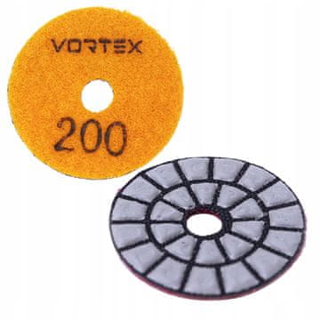 shumee Diamantni polirni disk z ježkom, brusilna podloga 50 mm za Proxxon #200