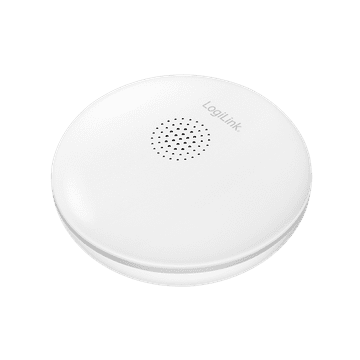 shumee LogiLink Tuya Wi-Fi senzor puščanja vode, Smart Life IP67 alarm 75 dB bela