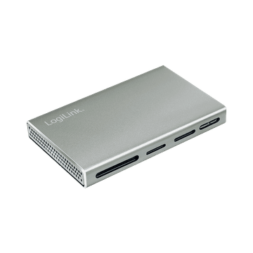 shumee Bralnik kartic LogiLink 5-v-1 USB 3.2 Gen1, aluminij, SD/microSD/MS/CF/M2