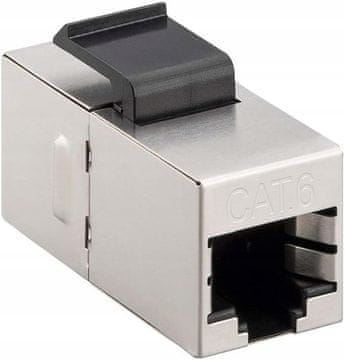 shumee LogiLink Keystone Cat.6 oklopljeni RJ45 spojnik z zapahom, NK4011