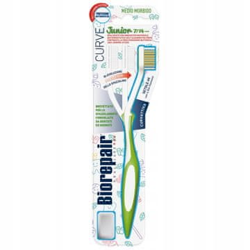 Biorepair Zobna ščetka Biorepair Curve Junior 7-14 let srednja 1 kos