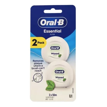 shumee Zobna nitka Oral-B Essential Floss z voskom iz mete
