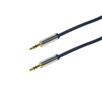shumee Logilink avdio kabel, 3,5 mm 3-pinski/M na 3,5 mm 3-pinski/M, moder, 1 m, avdio kabel, 3,5 mm