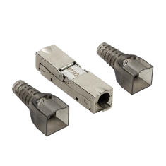 shumee Zaščiten kabelski konektor LogiLink Cat.6A 22-26AWG, namestitev brez orodja