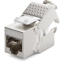 shumee RJ45 Cat.6A STP Logilink 500MHz 10GbE Keystone vtičnica brez orodja 22-26AWG