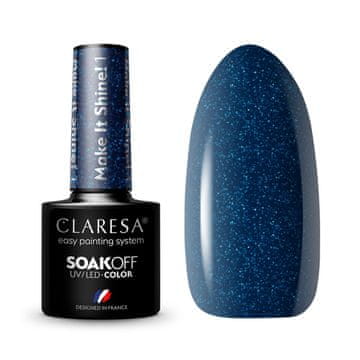 Claresa Claresa Make It Shine! 1,5 g hibridni lak za nohte