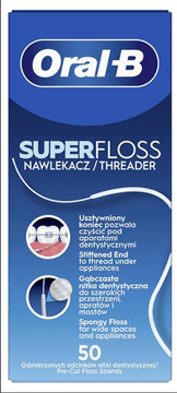 shumee Zobna nitka Oral-B Super Floss 50 kosov