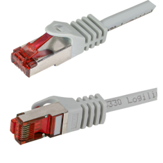shumee RJ45 Cat.6 S/FTP LogiLink PrimeLine patch kabel 5 m siv LSZH Ethernet