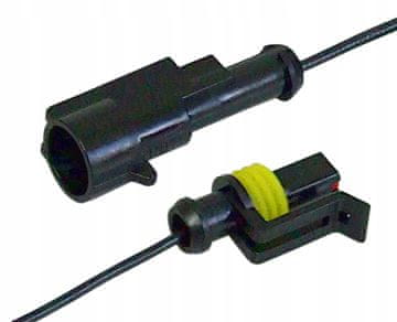 VORFAL Hermetični vtični konektor Superseal 1 PIN 1,5 z avtomobilskim kablom