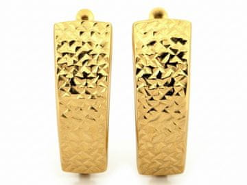 shumee Zlati uhani s 375 diamanti, modni, ženstveni, elegantni, elegantni
