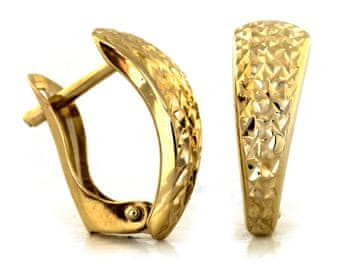 shumee Zlati uhani 375 angleška moda diamantne ploščice dekorativni klasični