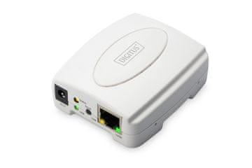 Digitus Digitus DN-1301 Mrežni strežnik za tiskalnik, USB 2.0, bel