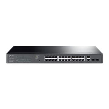 slomart TP-Link TL-SG2210MP pametni stikalo, 28-portno Gigabit, 24x PoE+