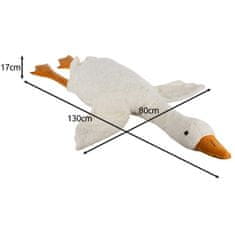 Kruzzel Velika plišasta gos - 130 cm