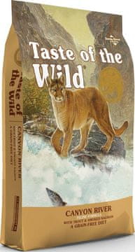 slomart TASTE OF THE WILD Canyon River - Suha hrana za mačke - 6,6 kg