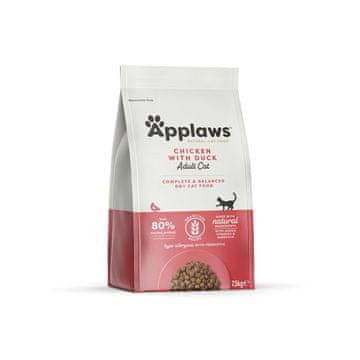 Applaws APPLAWS Piščanec z račjo - suha hrana za mačke - 7,5kg