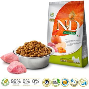 Farmina ND GF PUMPKIN BOARAPPLE ADULT MINI 7 kg