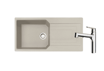 Franke Set UBG 611-100 SAHARA + LIFT krom