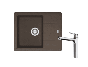 Franke set BFG 611-62 CHOCOLATE + Lift krom