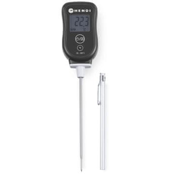 Hendi Digitalni gastronomski termometer s sondo dolžine 130 mm, merilno območje od -50 °C do 350 °C – Hendi 271230