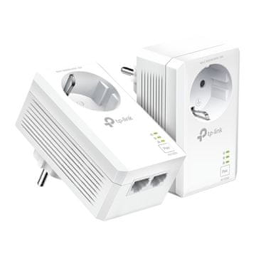 slomart TP-Link TL-PA7027P KIT mrežni adapter PowerLine, 1000 Mbit/s, bel, 2 kom
