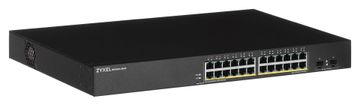 Zyxel Zyxel GS1900-24HP upravljalni Gigabitni mrežni stikalo, 24 vrat, 1U, črno