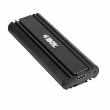 iBOX Zunanja enota za SSD disk iBox HD-07 M.2, črna