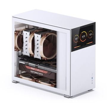 slomart Jonsbo D41 Screen ATX Case, Tempered Glass - bel