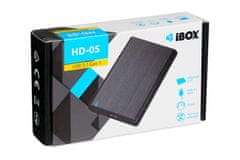 iBOX IBO iBox HD-05 ohišje za HDD/SSD, črno, 2.5"