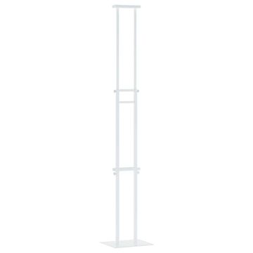 Vidaxl Razstave na sejmih Bela 30 x 23,5 x 210 cm Jeklo