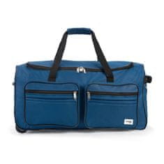 Northix Modra potovalna torba 85L