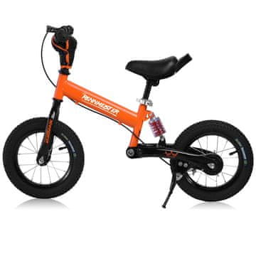 Northix Poganjalec 12" oranžen, proti udarcem, nastavljiv sedež