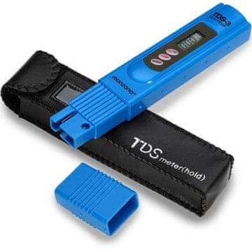 Northix 2-v-1 digitalni merilnik TDS in termometer, baterija in etui priloženi