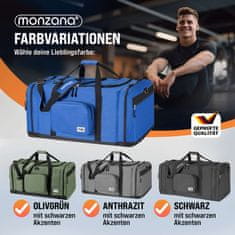 Northix Potovalna torba 90L modra - Velika potovalna in športna torba