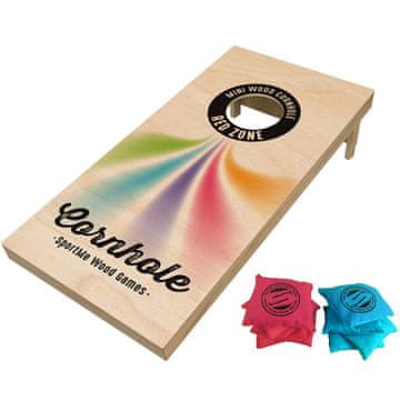 Northix Cornhole Mini Wood 60x30cm