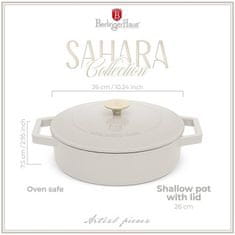 Berlingerhaus Litoželezni pekač s pokrovom BH-6530 26 cm Sahara Collection