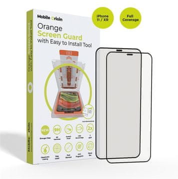 Mobile-origin Screen Guard zaščitno steklo za telefon iPhone 11 / XR (SGA-i11-2pk)